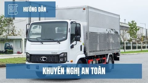 Khuyến nghị an toàn khi vận hành xe tải Thaco Linker T2-6.5