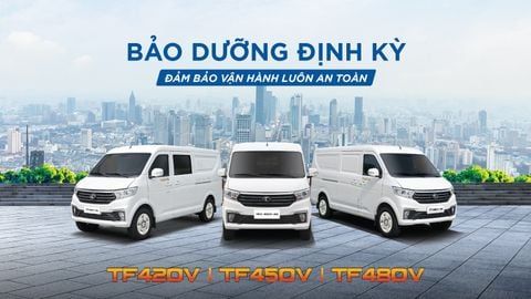 Bảo dưỡng định kỳ dòng xe tải, tải van Thaco Frontier