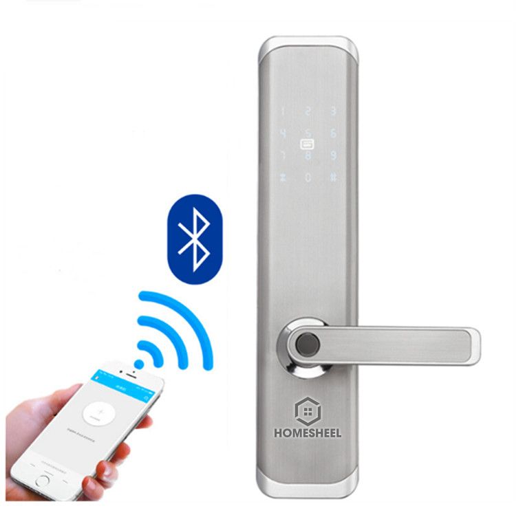 TOP 3 Mẫu Khóa Cửa Thông Minh Cao Cấp Homesheel Dành Cho Cửa Gỗ
