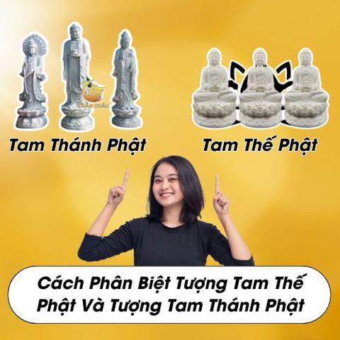 Tam Thế Phật Và Tam Thánh Phật Khác Nhau Như Thế Nào