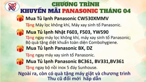 🎁 TỦ LẠNH PANASONIC 