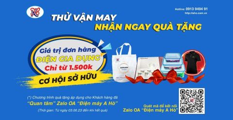 🌟Chỉ với đơn hàng Gia Dụng từ 1,5 triệu - Có ngay Cơ hội RÚT THĂM MAY MẮN