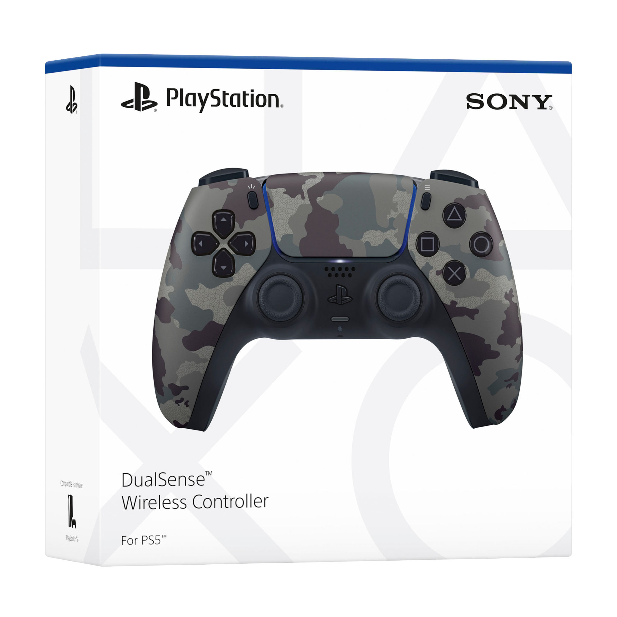 Tay cầm PS5 DualSense Grey Camouflage icamp