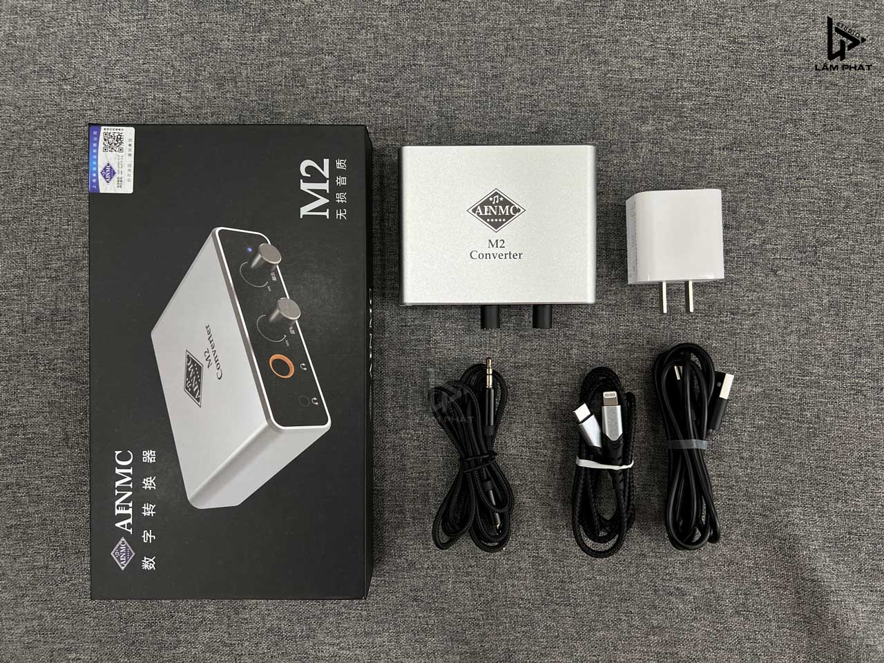 BOX LIVE AINMC M2 Thiết Bị Hỗ Trợ Thu Âm Và Hát Live Stereo Chuyên Nghiệp