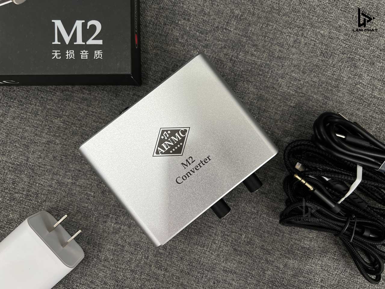 BOX LIVE AINMC M2 Thiết Bị Hỗ Trợ Thu Âm Và Hát Live Stereo Chuyên Nghiệp