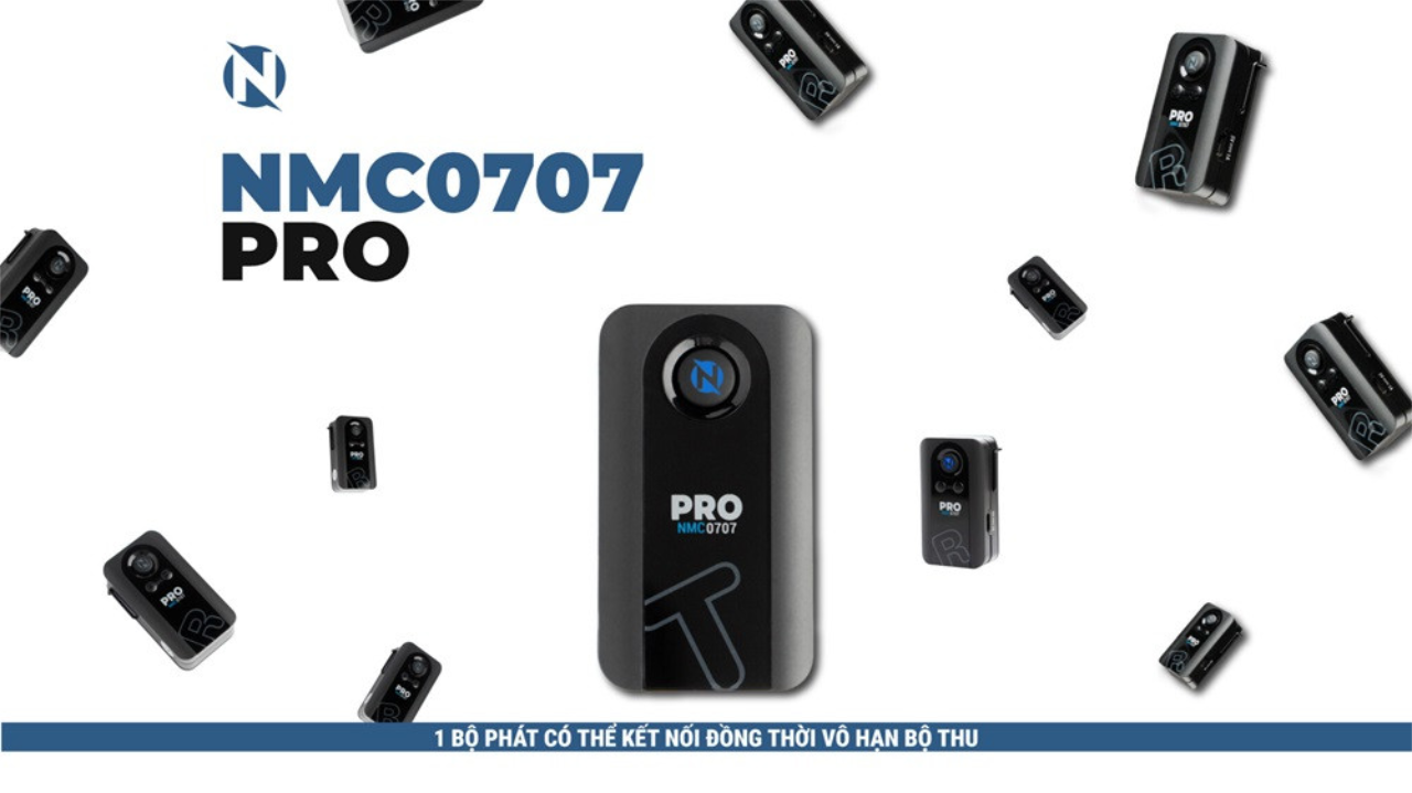 NMC Audio NMC0707 Pro Version 4 (V4) Bộ Micro Không Dây Chống Ồn