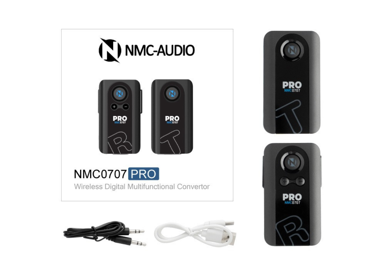 NMC Audio NMC0707 Pro Version 4 (V4) Bộ Micro Không Dây Chống Ồn