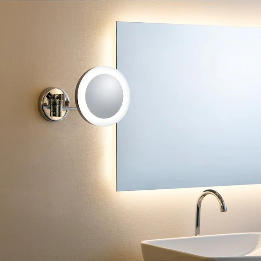 Đừng để một chiếc gương LED bình dân làm giảm sự sang trọng của không gian nhà vệ sinh