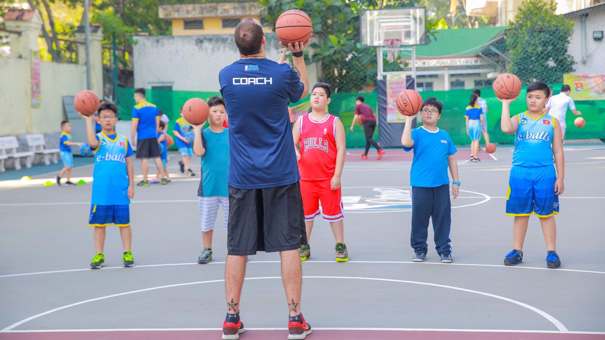 địa chỉ học bóng rổ dành cho trẻ em tự kỷ, tăng động