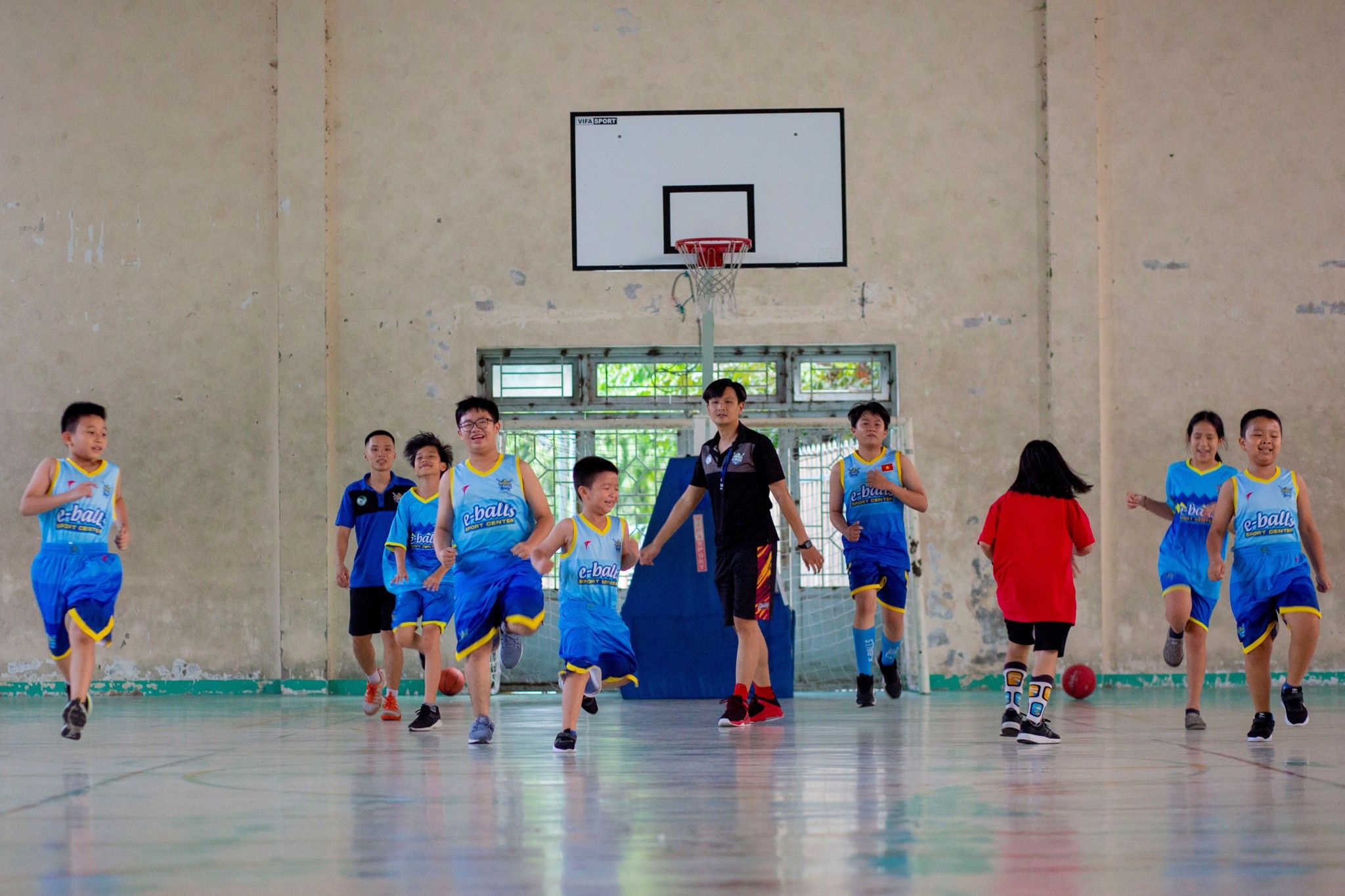 bóng rổ Eballs quận Tân Phú