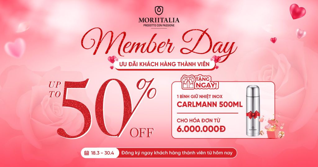 Member Day | Tưng bừng ngày hội thành viên Moriitalia