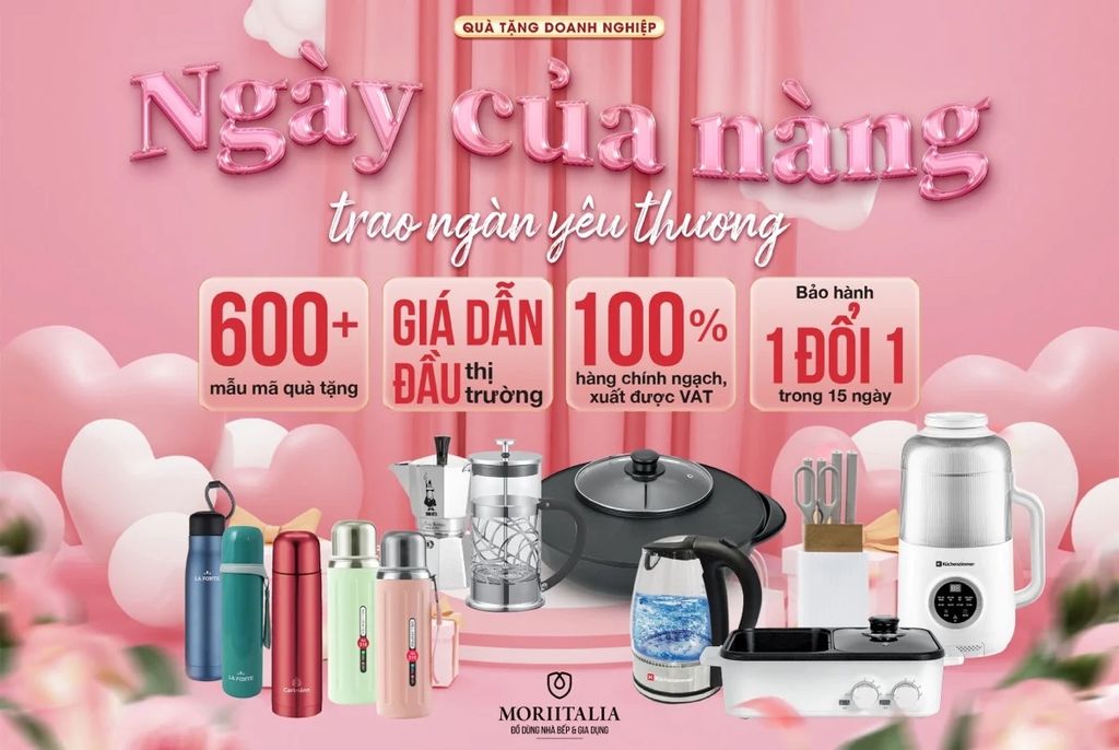Quà tặng doanh nghiệp 20-10: Gợi ý quà tặng ý nghĩa cho phụ nữ