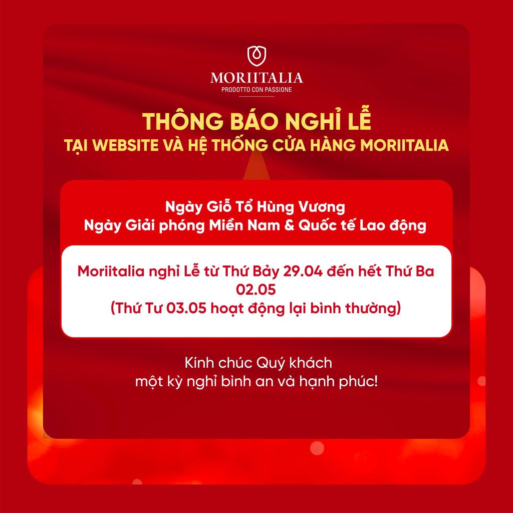 LỊCH NGHỈ LỄ GIỖ TỔ, GIẢI PHÓNG 30/4 & QUỐC TẾ LAO ĐỘNG 1/5