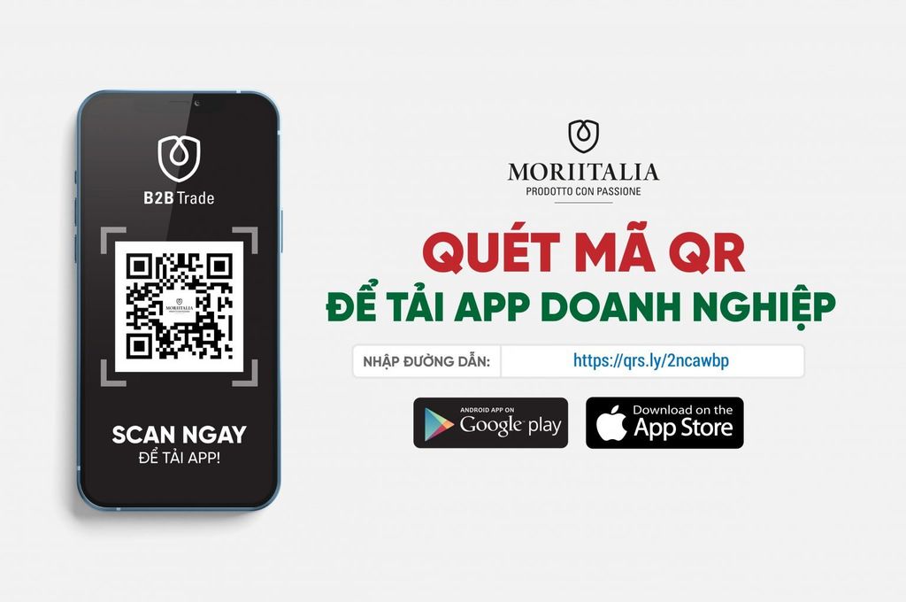 MORIITALIA B2B APP: HƯỚNG DẪN CẬP NHẬT PHIÊN BẢN MỚI
