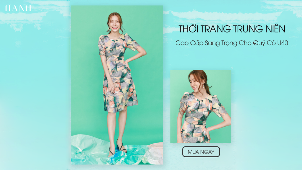 Thời Trang Trung Niên Cao Cấp Sang Trọng Cho Quý Cô U40