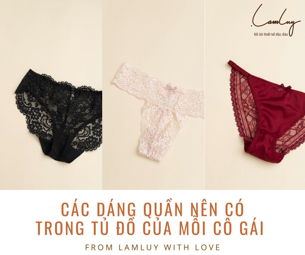 Những kiểu quần chip nên có trong tủ đồ