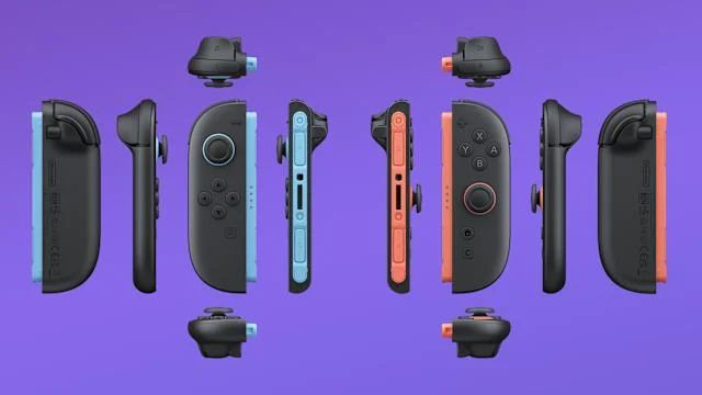 Joy-Con của Switch 2 sẽ không có thanh điều khiển Hall Effect.