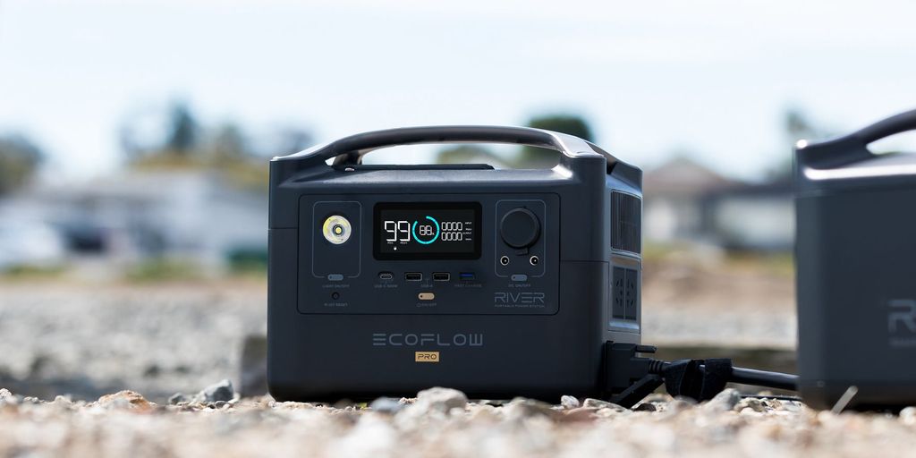 Trạm điện di động EcoFlow River Pro - Sức mạnh vượt trội cho mọi nhu cầu năng lượng!