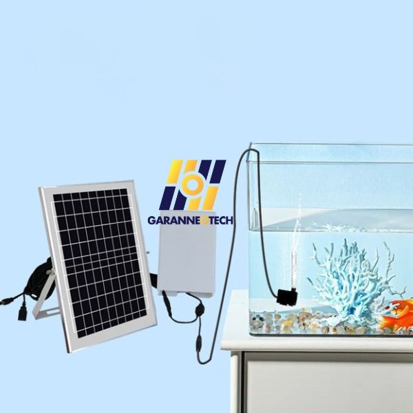 Máy bơm nước cho bể cá năng lượng mặt trời