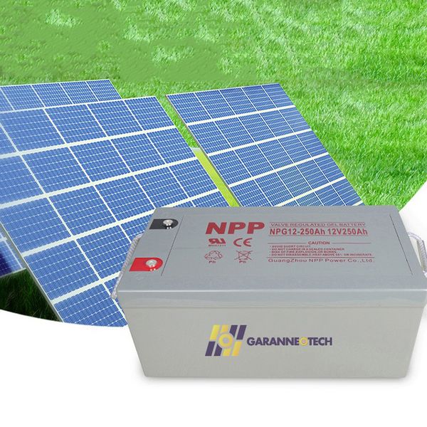 Pin lưu trữ điện mặt trời gel 12V 65AH-200AH