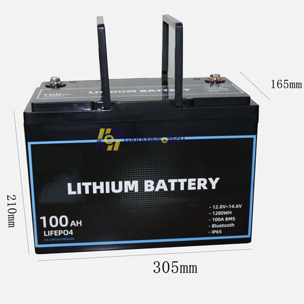 Pin lưu trữ Lithium sắt Phosphate 12.8V 80Ah-200Ah0