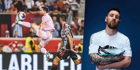 Khám phá đôi giày đang cùng Messi phá đảo MLS - X Crazyfast “Infinito Messi”