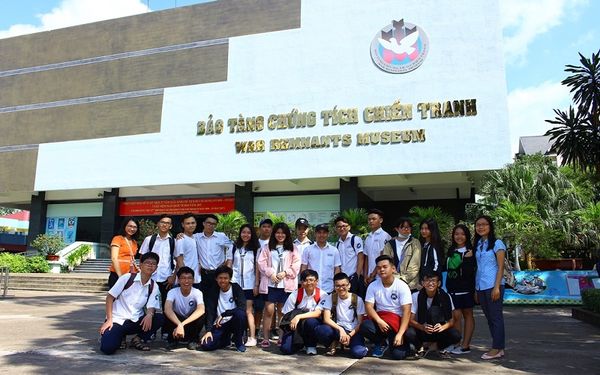Địa điểm tổ chức hoạt động ngoại khóa cho học sinh ở Sài Gòn - Bảo tàng chứng tích chiến tranh