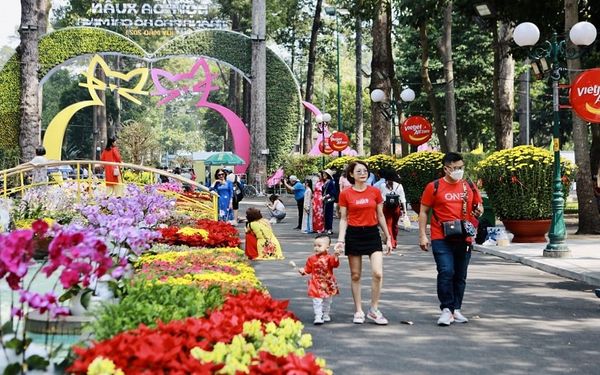 Hội hoa xuân Tết Nguyên Đán Giáp Thìn 2024 - Công viên Tao Đàn