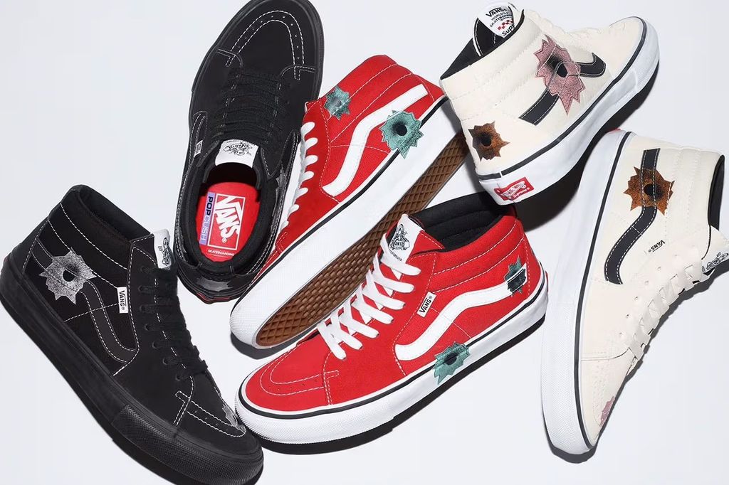 Supreme x Vans Skate Grosso Mid cuối cùng cũng được phát hành vào cuối tuần này
