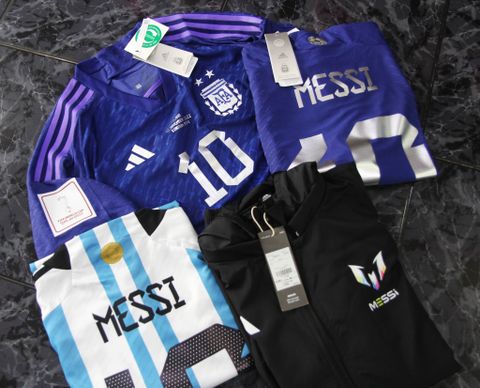 Siêu hot: Mua BST áo đấu, áo khoác, áo polo Idol Leo Messi tuyển Argentina giá tốt World Cup 2022