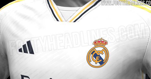 Real Madrid 23-24 Home Kit bị rò rỉ