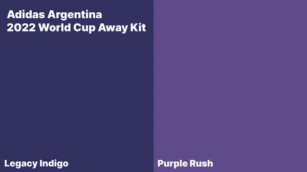 Adidas Argentina 2022-23 Messi Away Jersey Legacy Indigo/Purple Rush