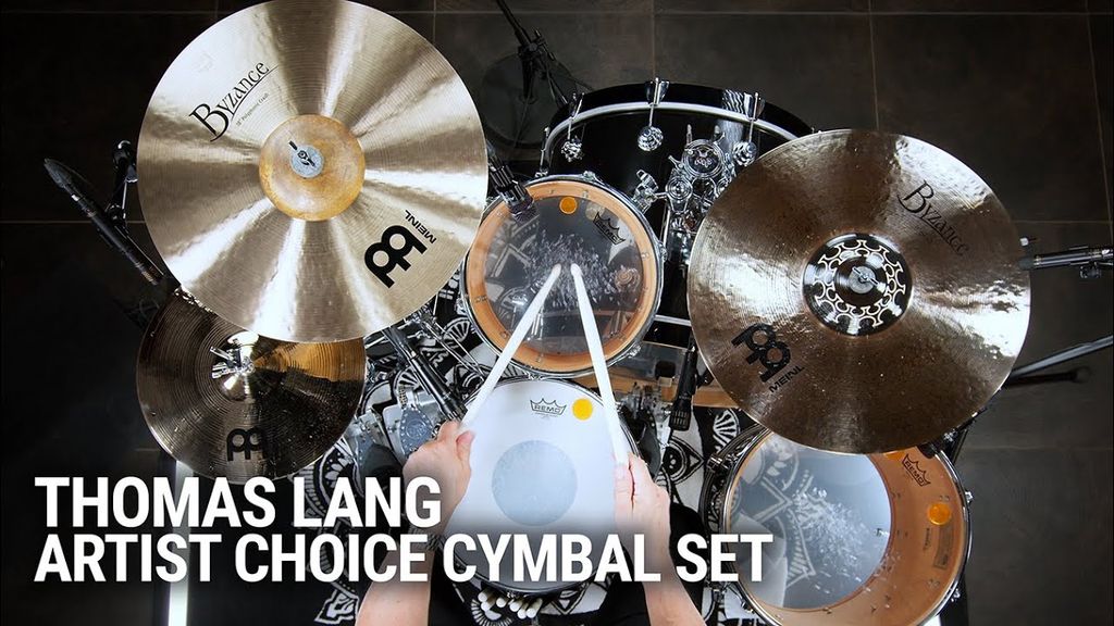 Artist's Choice Cymbal Set Thomas Lang by Meinl Cymbals A-CS7