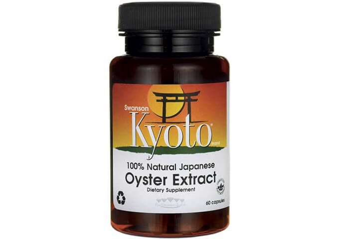 Viên uống Japanese Oyster Extract Swanson Kyoto từ hàu giúp cải thiện sức khỏe sinh lý sinh sản hiệu quả