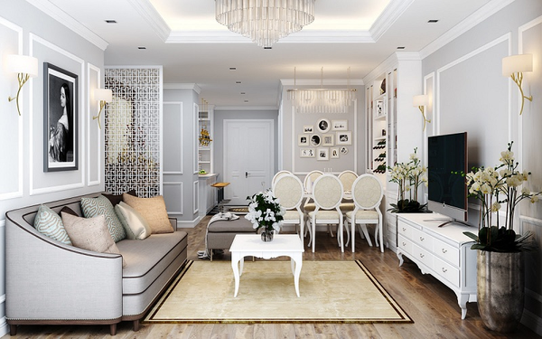 Yếu Tố Quan Trọng Khi Thiết Kế Nội Thất Tân Cổ Điển Tại Việt Nam