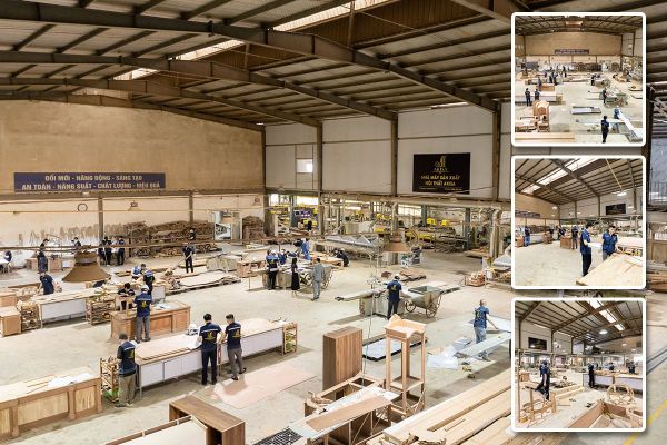 Xưởng Sản Xuất Bàn Ghế Theo Yêu Cầu Tại Luxvie