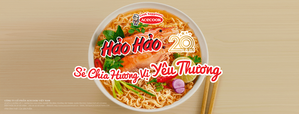 Viện Kỷ lục đề cử Best Việt Nam: Sản phẩm nội địa bán chạy tại Việt Nam (2019 - 2020) - Phần 5 - HẢO HẢO: Nhãn hiệu mì ăn liền bán chạy nhất Việt Nam
