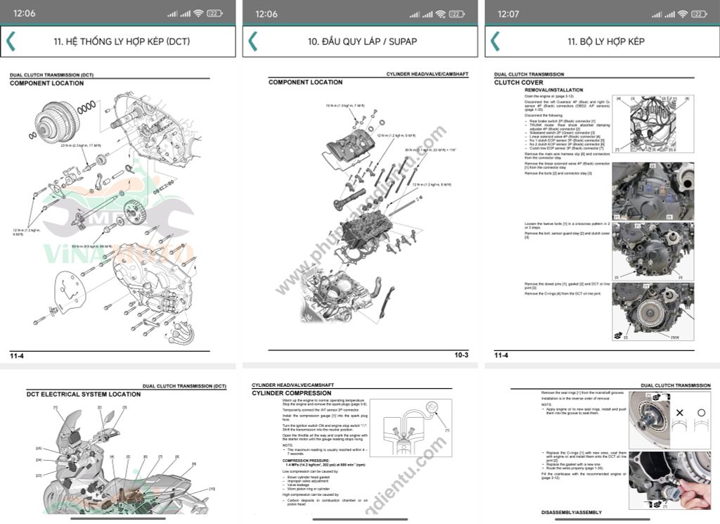 Tài liệu xe Tiếng việt