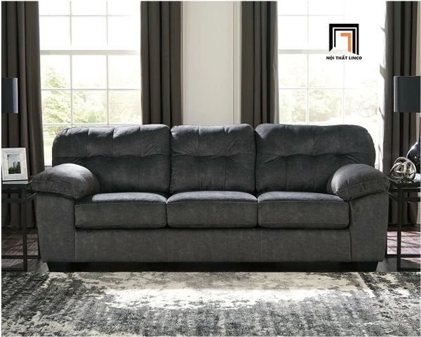 sofa băng, sofa văng, ghế sofa băng da giả màu đen, sofa băng 2m, ghế sofa băng cao cấp, sofa băng đẹp
