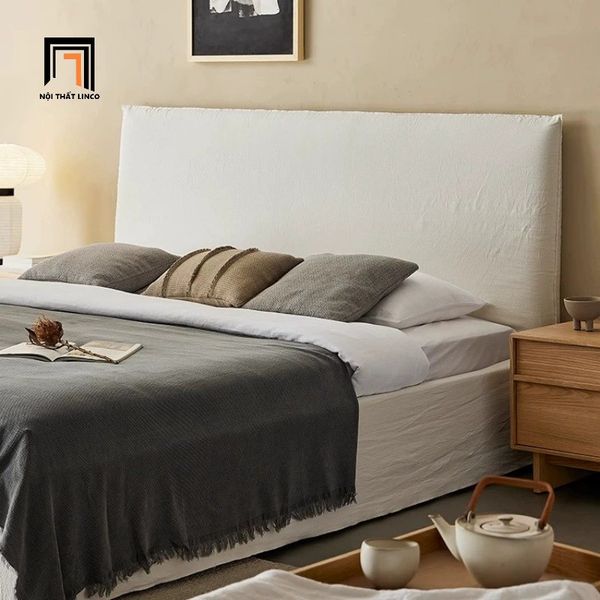 giường, giường ngủ, giường ngủ bọc vải, giường ngủ giá rẻ, giường ngủ bọc vải nỉ bố