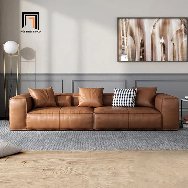 sofa băng, sofa văng, sofa băng 2m5, sofa da, ghế sofa chung cư cao cấp, sofa băng sang trọng