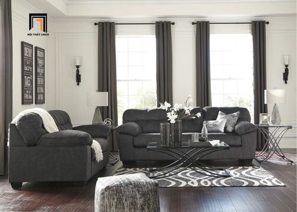 sofa băng, sofa văng, ghế sofa băng da giả màu đen, sofa băng 2m, ghế sofa băng cao cấp, sofa băng đẹp