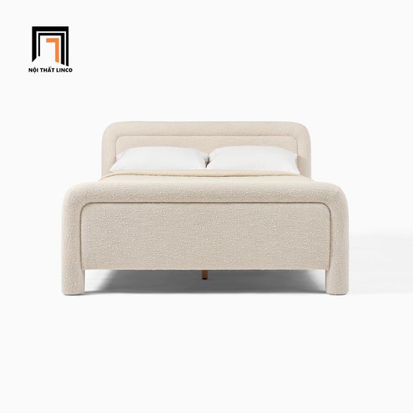 giường ngủ, giường, giường ngủ gia đình sang trọng, giường ngủ 1m6 x 2m, giường bọc vải mềm