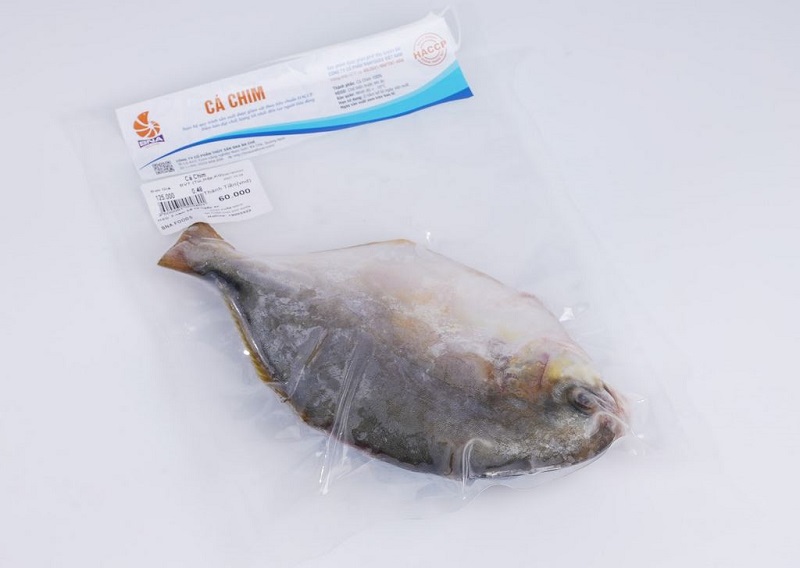 Cá chim biển đông lạnh đóng gói hút chân không