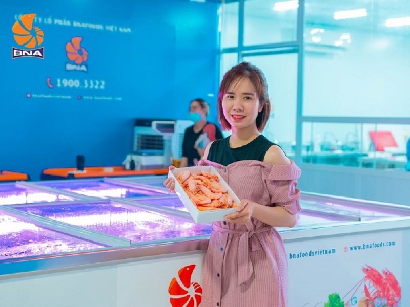 Cửa hàng hải sản giá sỉ và lẻ BNAFOODS
