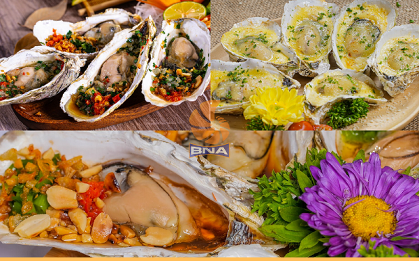 hàu nướng BNAFOODS