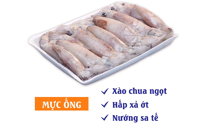 Mực đông lạnh
