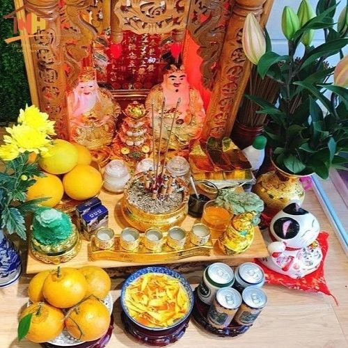 Cách bài trí bàn thờ ông địa - thần tài đúng phong thủy