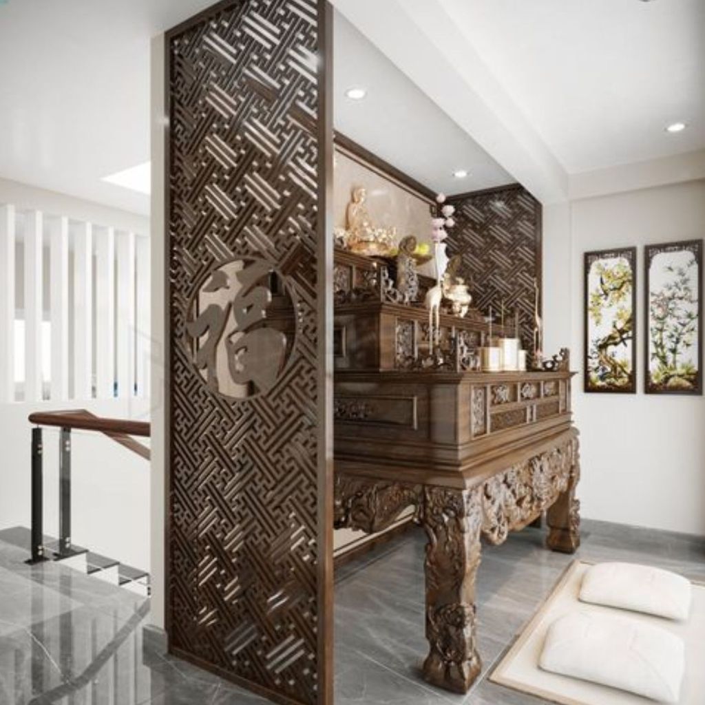 99+ Mẫu Vách Ngăn Phòng Thờ Đẹp, Mẫu Mã Hiện Đại, Giá Tốt