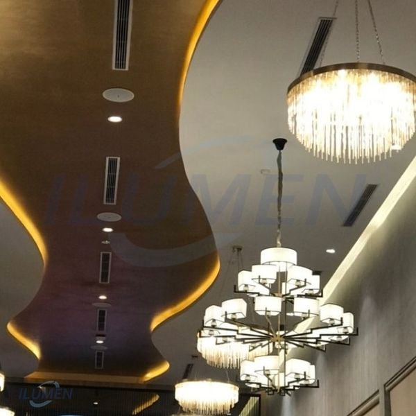đèn thả trần nhà hàng